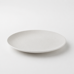 White Lohan Modulo Nature Kaolin Dinner Plate 27.5 cm