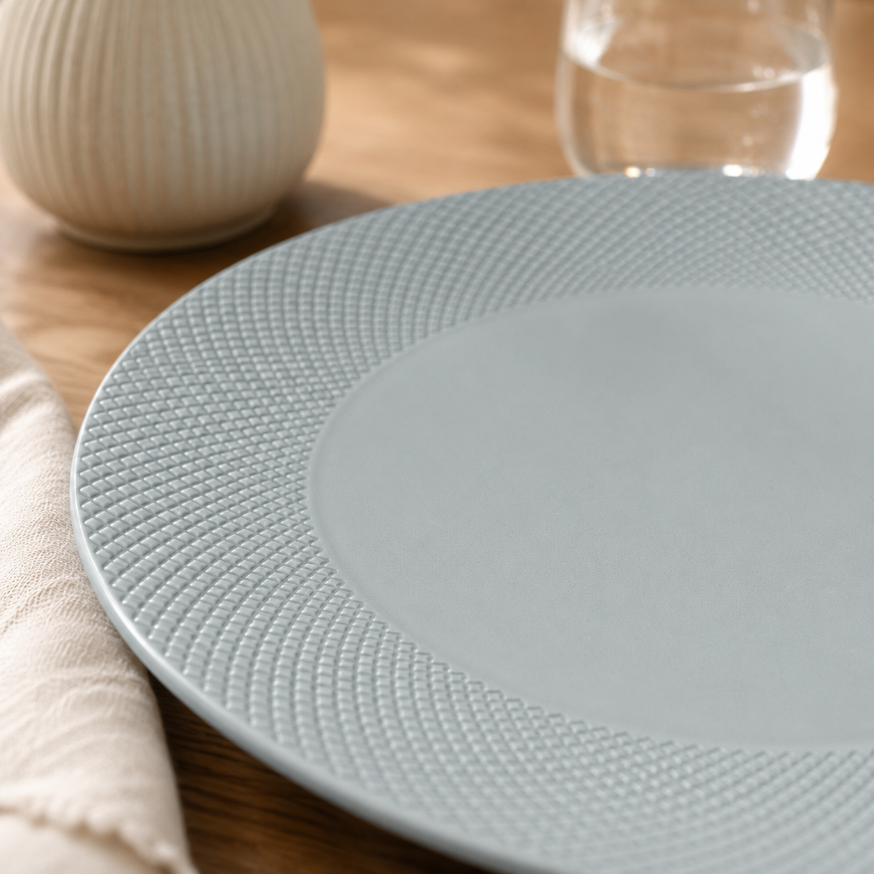 Dinner Plate Trilliant Duck Egg Blue 28 cm 4