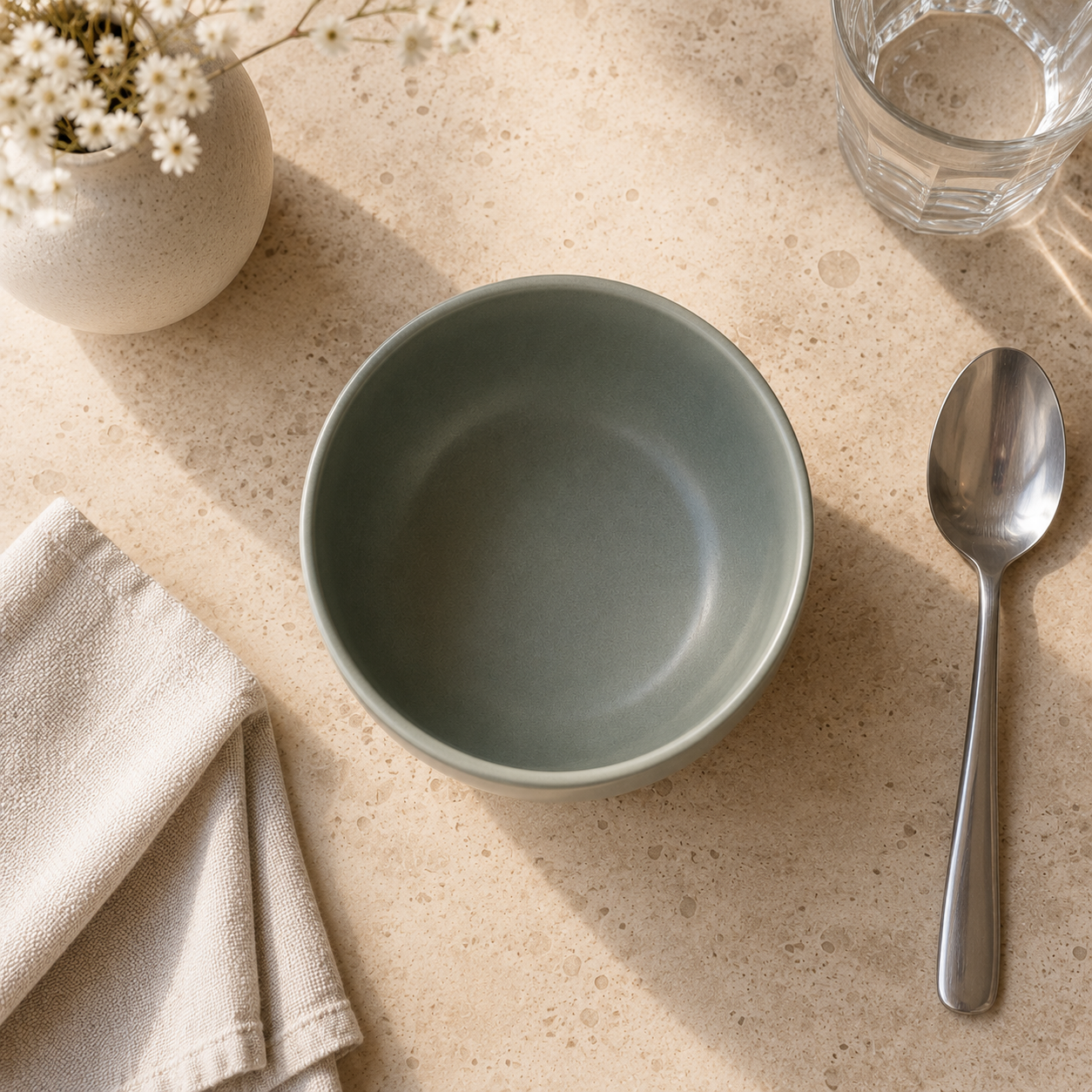 Horizon Cereal Bowl Cream Carnivale Sable Grey 14.5 cm 3