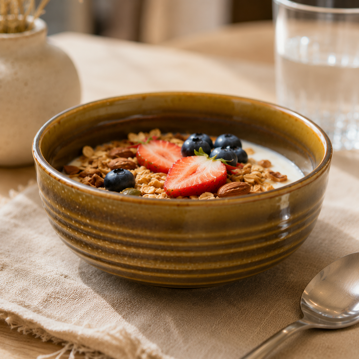 Artisan Cereal Bowl Reactive Escargot 14.5 cm 3