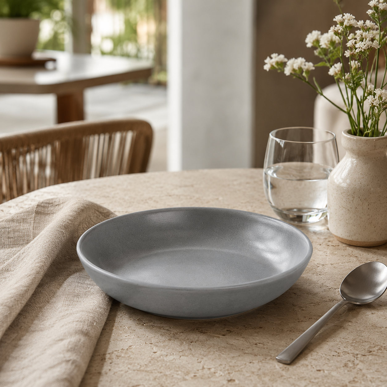 Coup Soup Bowl Terra Grey 20.5 cm 4