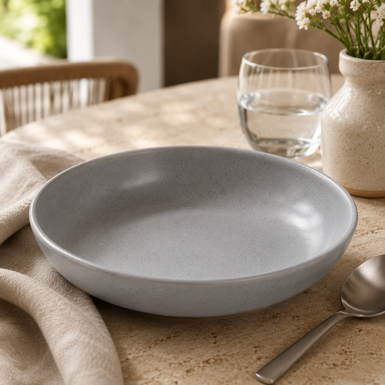 Coup Soup Bowl Terra Grey 20.5 cm 3