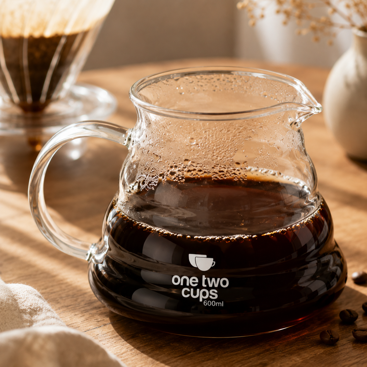 V60 Glass Coffee Server 600 ml 3