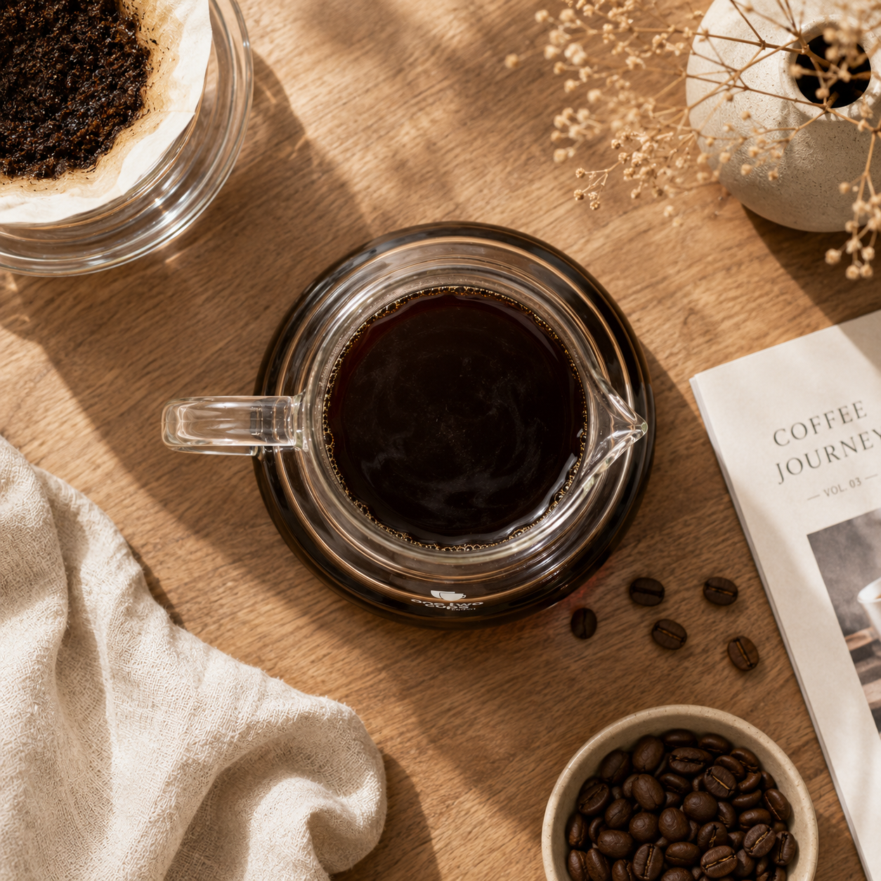 V60 Glass Coffee Server 600 ml 4