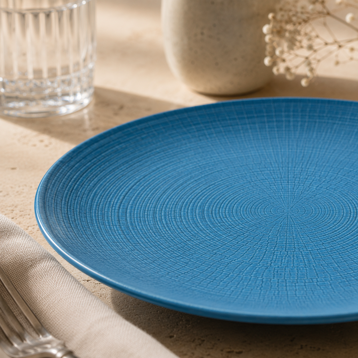 Salad Plate Lagon Blue 21.5 cm 3