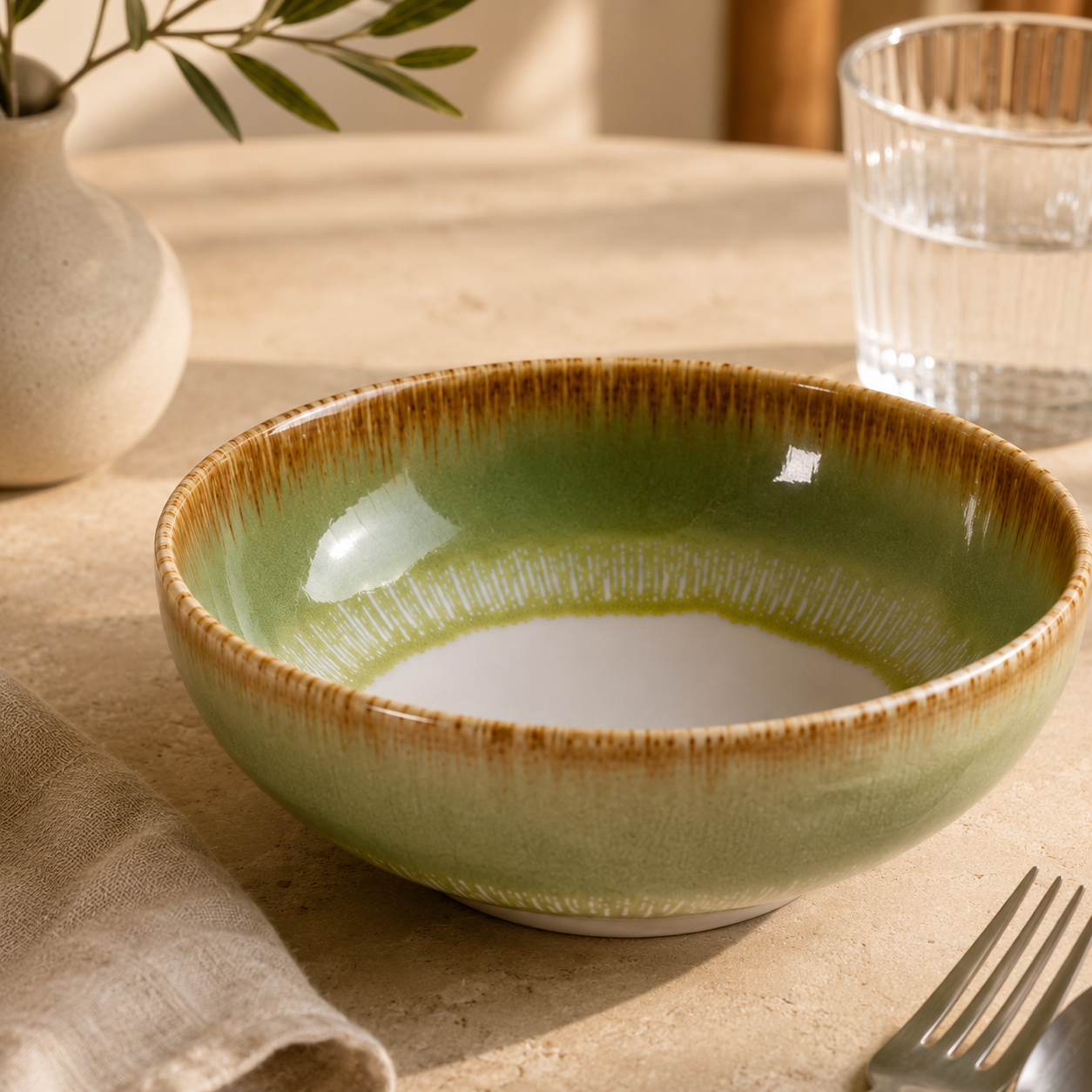 Cascade Bowl Green 16.5 cm 4