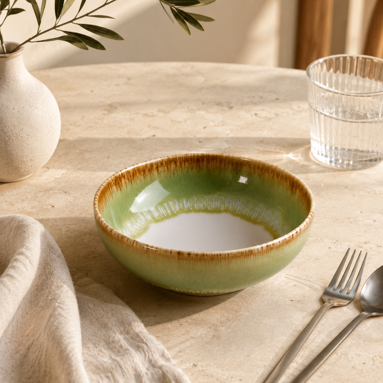 Cascade Bowl Green 16.5 cm 3