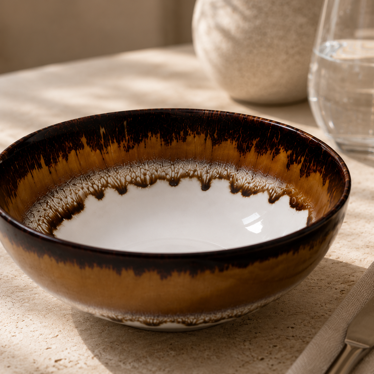 Cascade Bowl Brown 16.5 cm 4