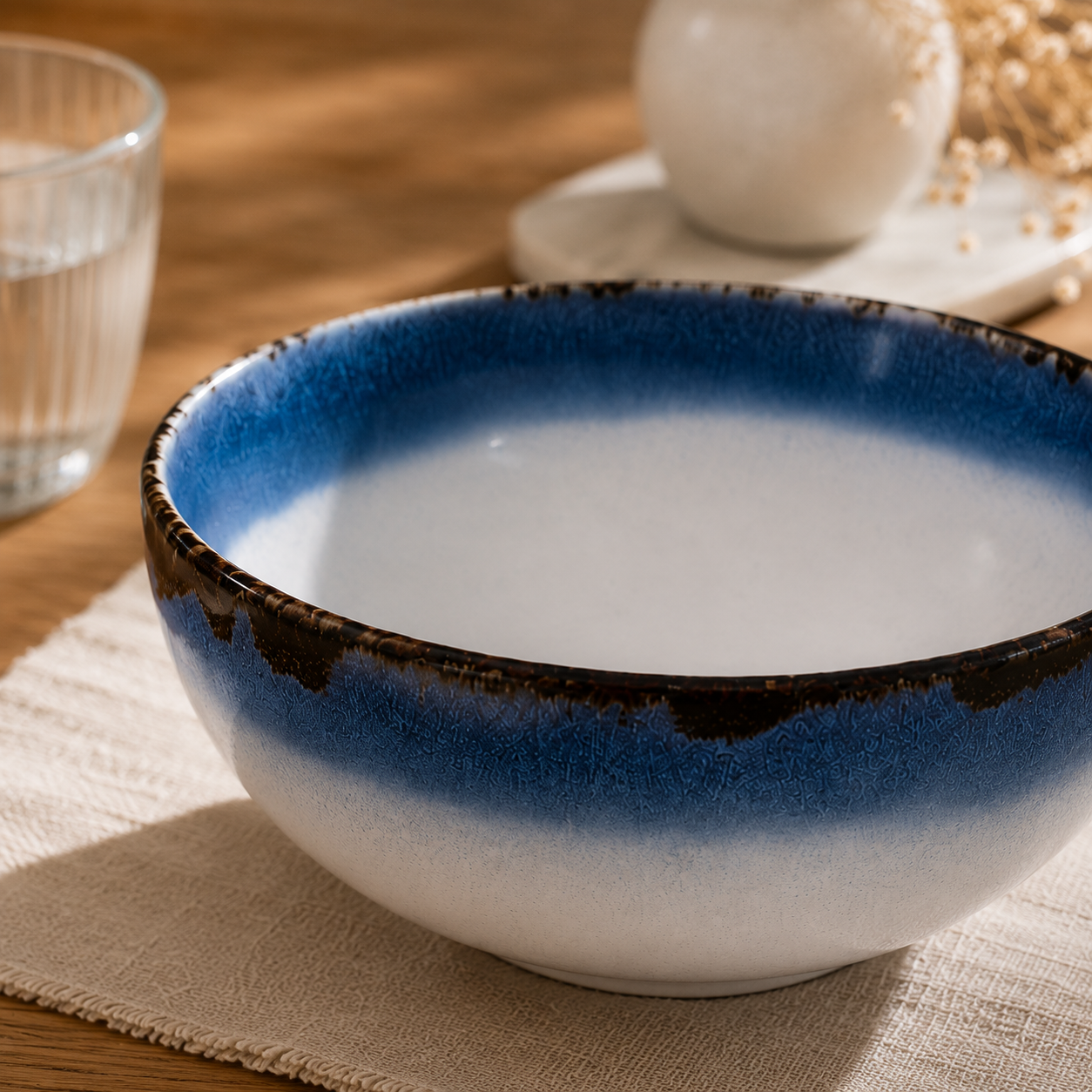 Cascade Bowl Blue 17.5 cm 4