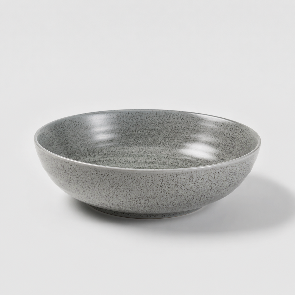Fusion Grey Hapita Calico Pasta Bowl 21.5 cm