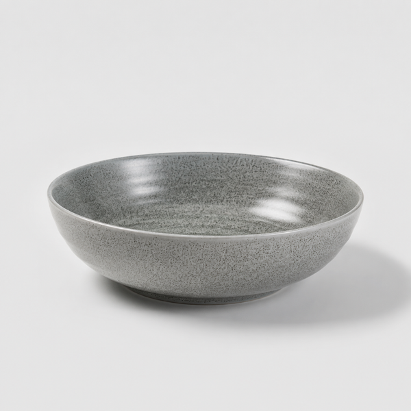Fusion Grey Hapita Calico Pasta Bowl 21.5 cm