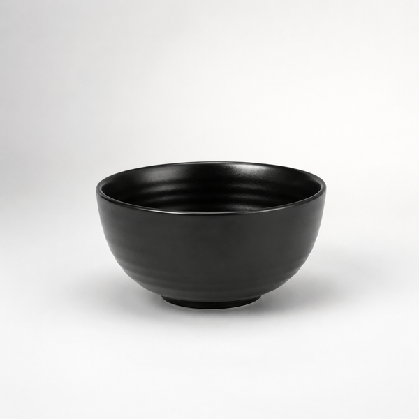 Soup Bowl Fusion Black Hapita 12.5 cm