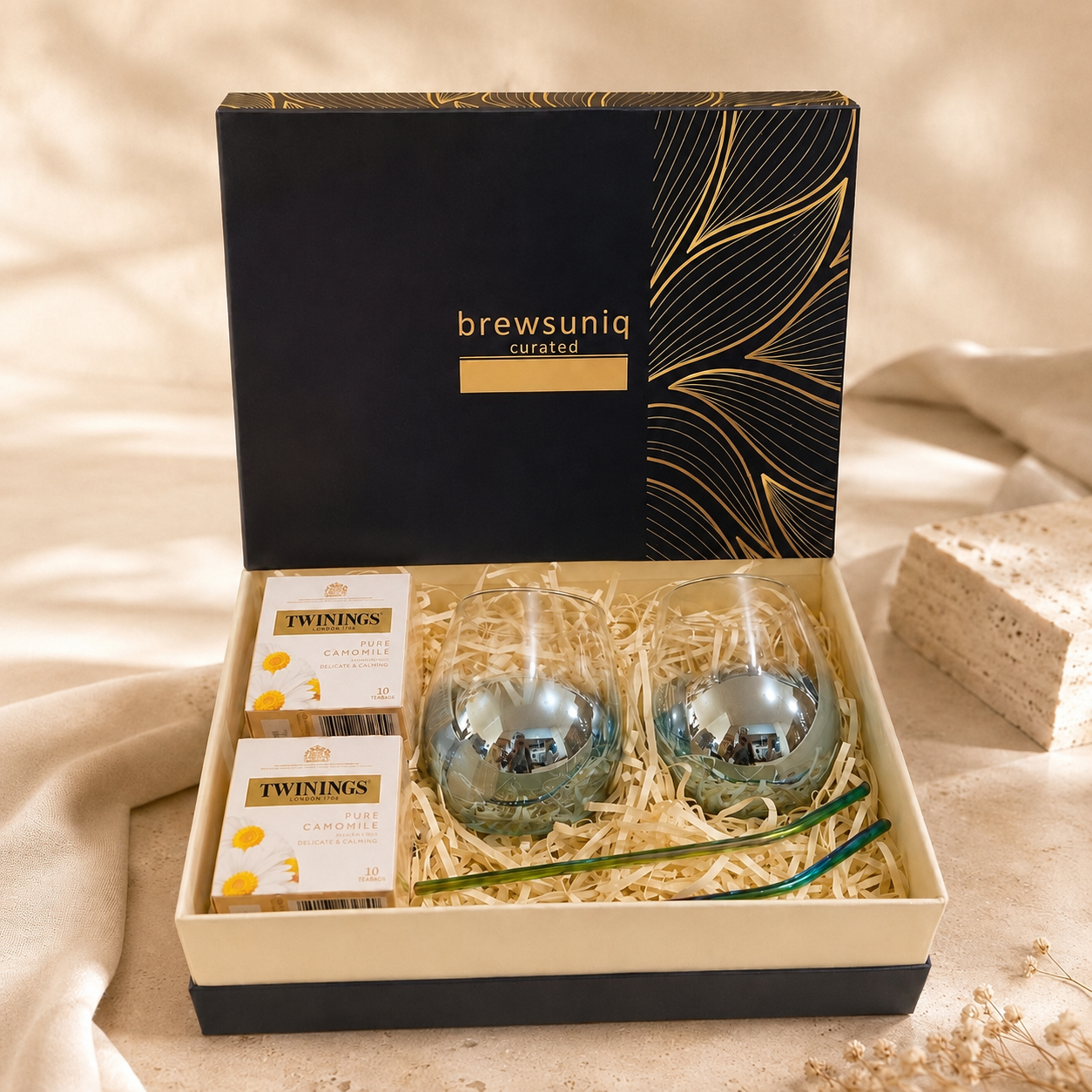 Brewsuniq Curated - The Blue Reverie Gift Set | Hampers Premium