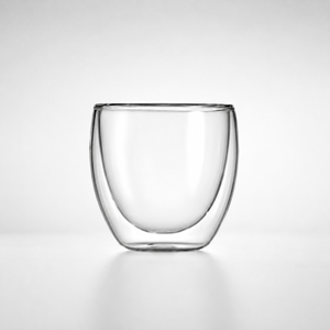 Double Wall Borosilicate Glass Cup 250ml
