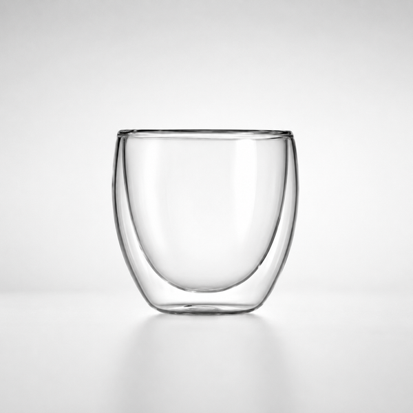 Double Wall Borosilicate Glass Cup 250ml