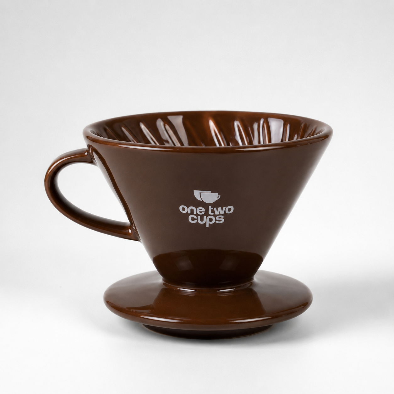 V60 Ceramic Coffee Dripper 1–4 Cups – Manual Brew Coffee Filter