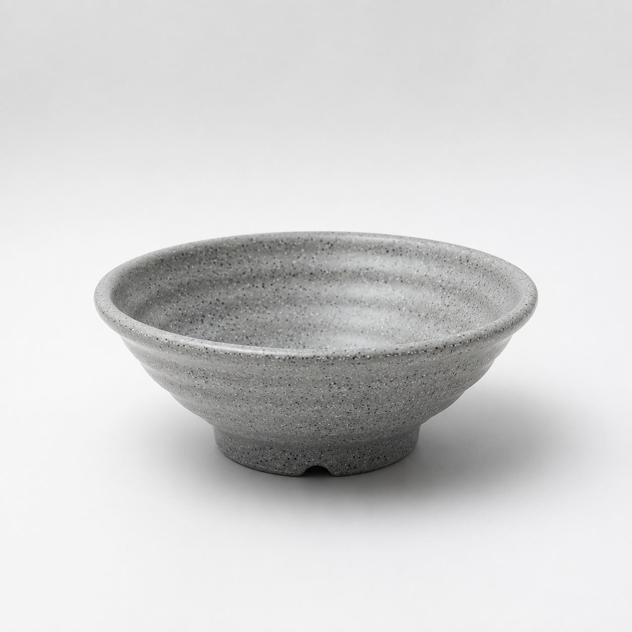 Clay Grey Swirl Wide Bowl 17.2 cm