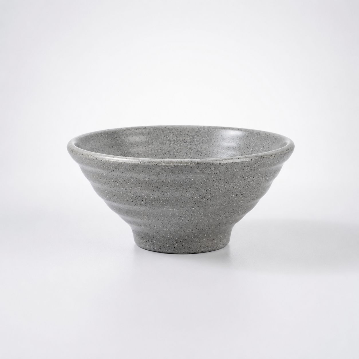 Clay Grey Swirl Wide Bowl 20 cm