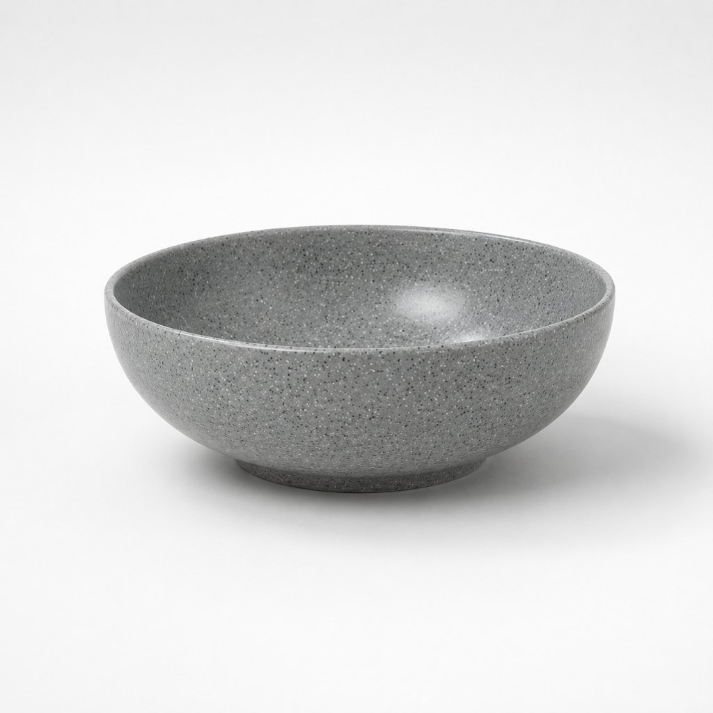 Clay Grey Coupe Bowl 19 cm
