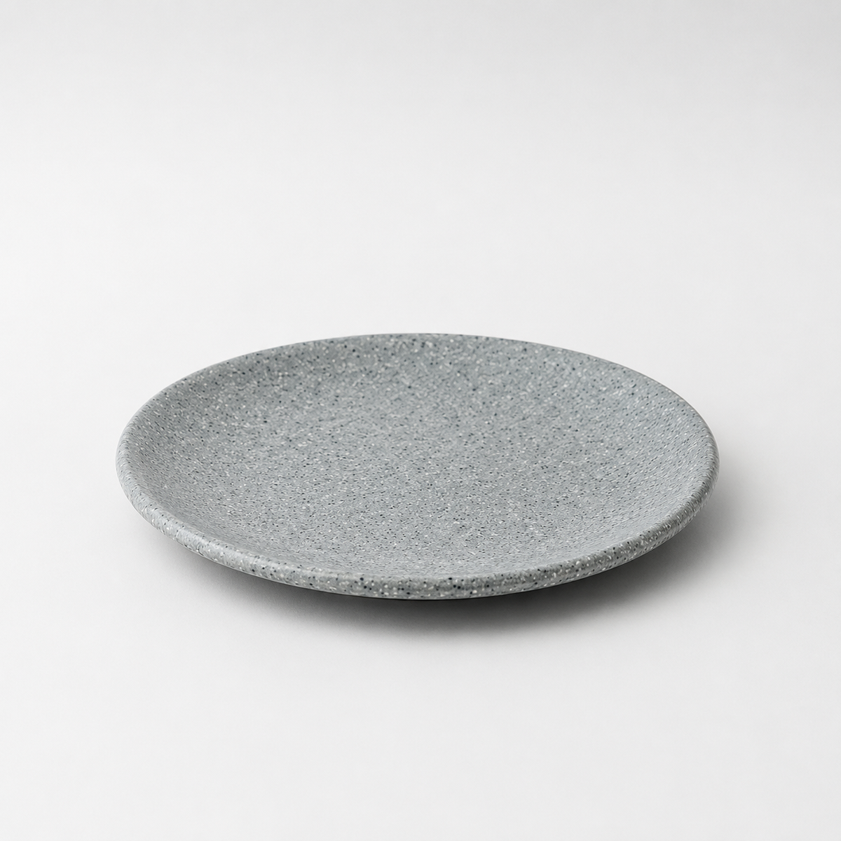 Clay Grey Round Plate 16 cm