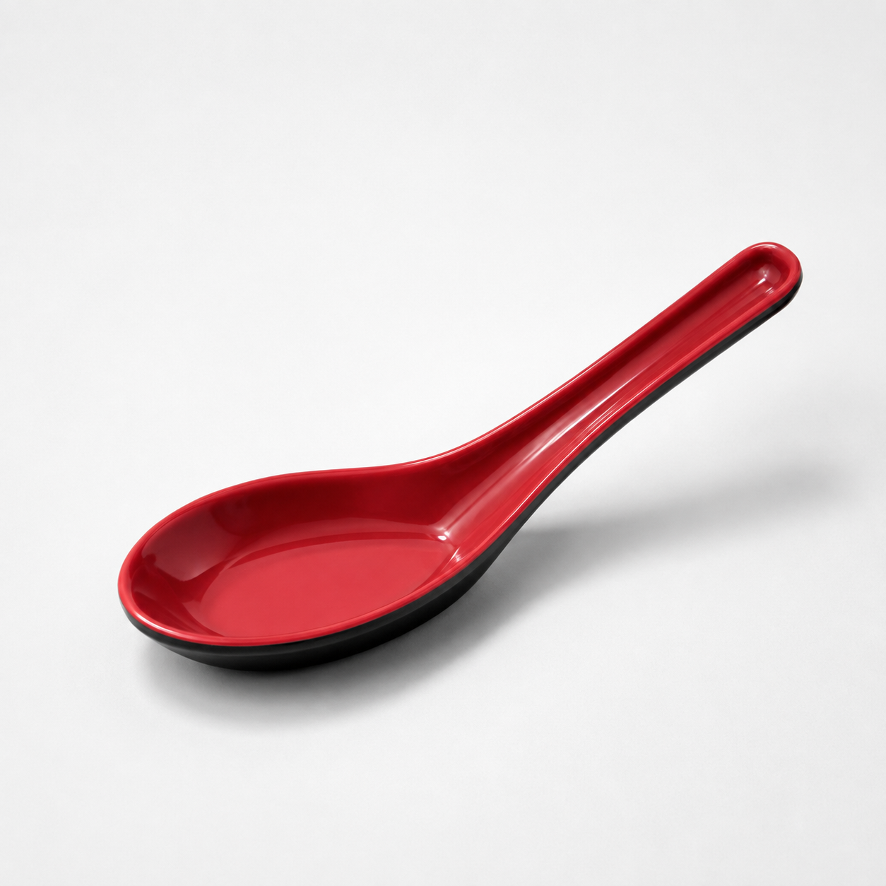 Red & Black Duck Spoon Japanese Style