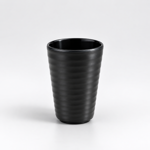 Stone Black Swirl Tea Cup 260ml