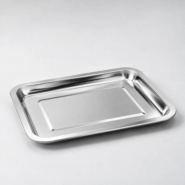 Stainless Steel Steam/Grill Tray Shallow 26.5 cm