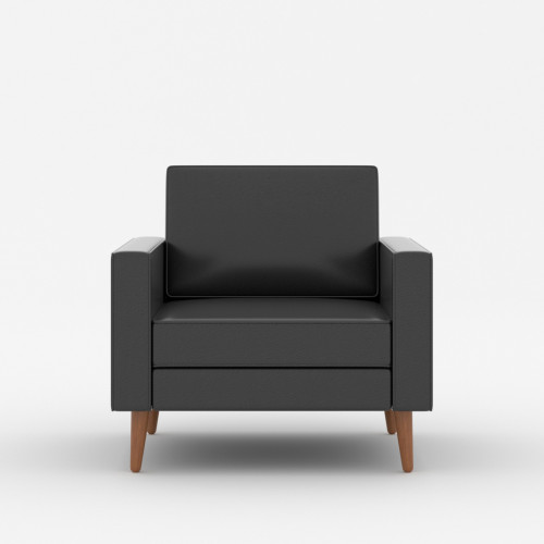 Mavis Leather Single-Seater Sofa 3