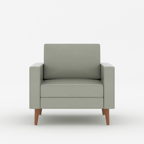 Mavis Leather Single-Seater Sofa 4