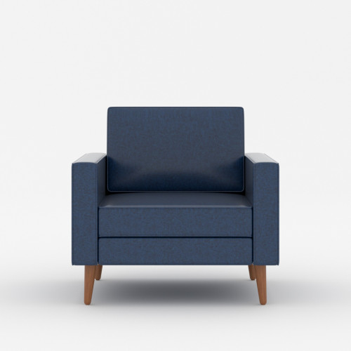 Mavis Leather Single-Seater Sofa 5