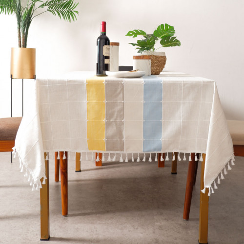 Tablecloth Amity White