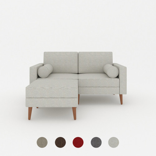 Villanova 2-Seater Sofa Set + Ottoman