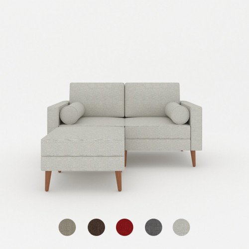 Villanova 2-Seater Sofa Set + Ottoman