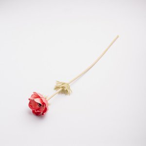 Artificial Anemone Blooms , Scarlet