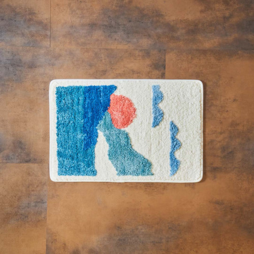 Blue Horizon Bath Rug 2