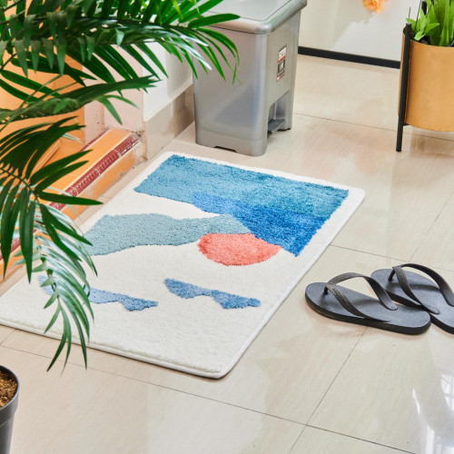 Blue Horizon Bath Rug 4