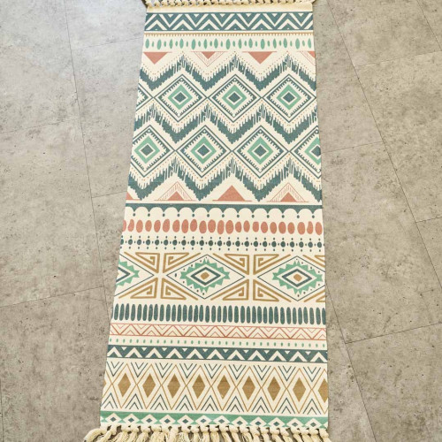 Bohemian Style Floor Mat 60 x 150cm - Allegra