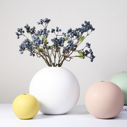 Color Orb Décor Vase Pink 18cm 3
