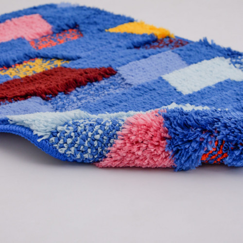 Colorful Twist Bath Rug 4