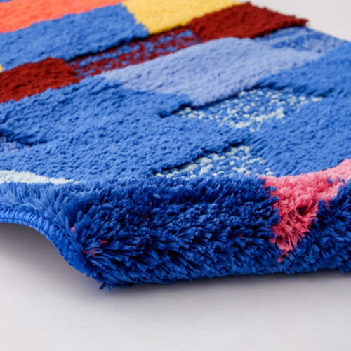 Colorful Twist Bath Rug 5