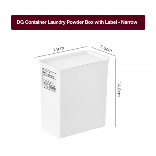 DG Container Laundry Powder Box with Label 2