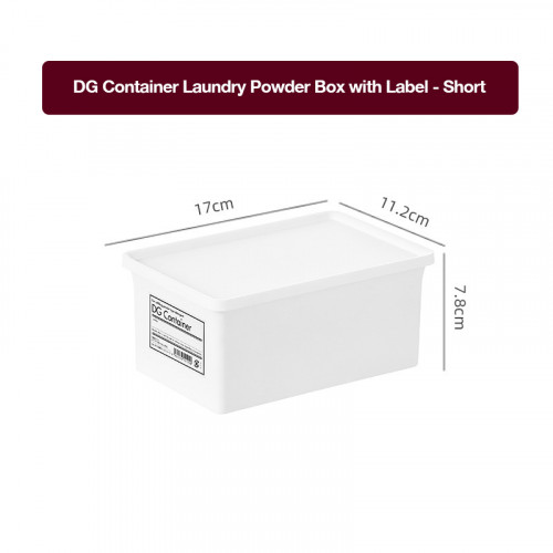 DG Container Laundry Powder Box with Label 3