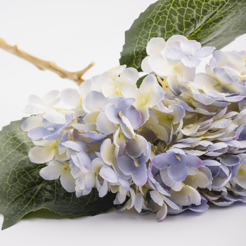 Euro Style Hydrangea Bunch - Light Blue