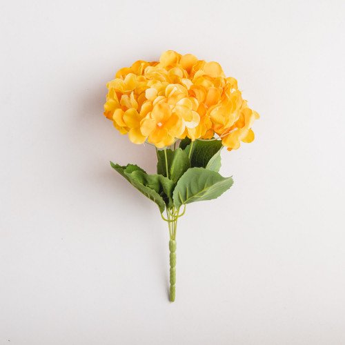 Euro Style Hydrangea Bunch - Yellow