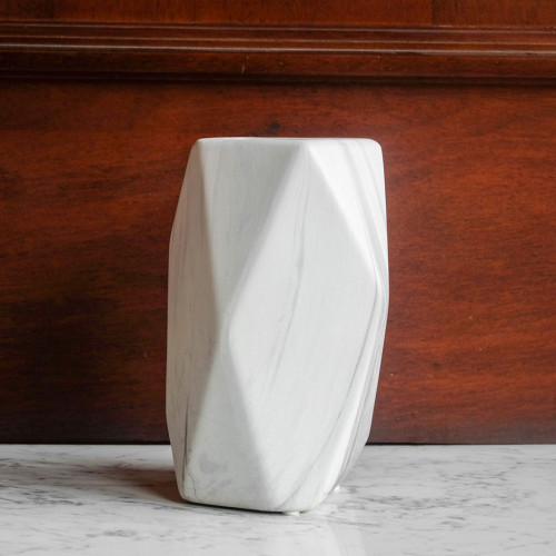 Faceted Vase Diamond Medium 21cm 3