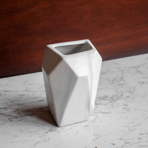 Faceted Vase Diamond Small 16cm 2
