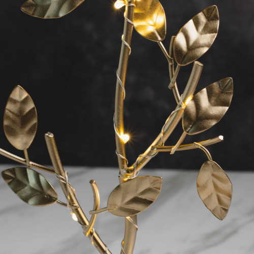Golden Branches Small Night Lamp