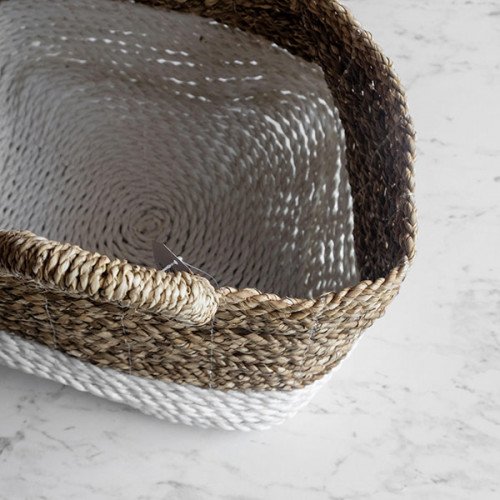 Handwoven Basket Square - Angkor Weave