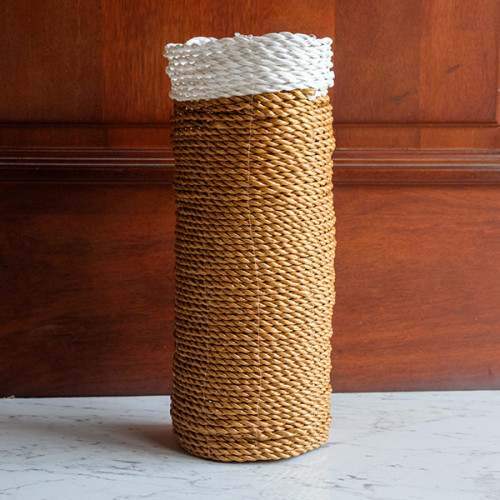 Handwoven Tall Vase - Amber Style 2