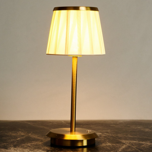 Hemsky Table Lamp Tapered Dome - Gold